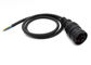Black Type 1 J1939 Deutsch 9-Pin Female to Open End CAN Bus Cable
