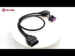 OBD 2 OBDII Obd2 Splitter Y 1 Мужской на 2 Женский кабель для автомобилей Volkswagen Audi Porsche Skoda Bently