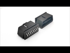 OBD 2 OBD2 16 Pin J1962 Мужской разъединительный разъем с изогнутыми булавками