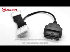 OBD2 OBD Adapter Cable 20 Pin к OBDII для Tesla Model 3 2018 года