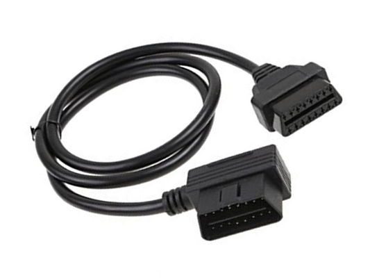 Мужчина OBD OBD-II J1962 прямоугольный к женскому расширению вокруг кабеля
