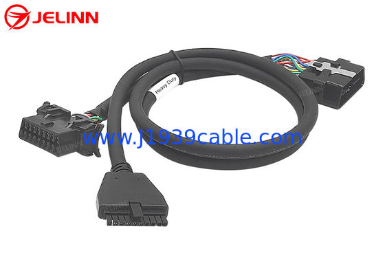 PT30 ELD OBD J1962 Splitter Y кабель для Тихоокеанской трассы для грузовиков Volvo или Mack в Северной Америке