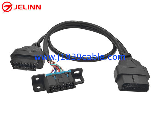 Мужчина OBD2 OBDII к женщине GM OBD2 и OBD2 женскому кабелю Splitter y