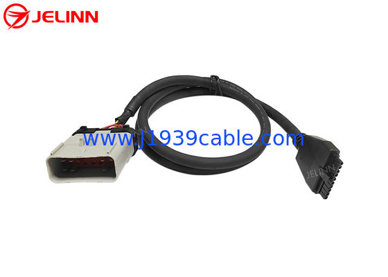 PT30 ELD устройство кабель 14Pin RP1226 кабель для электронного устройства лесозаготовки грузовиков в Северной Америке