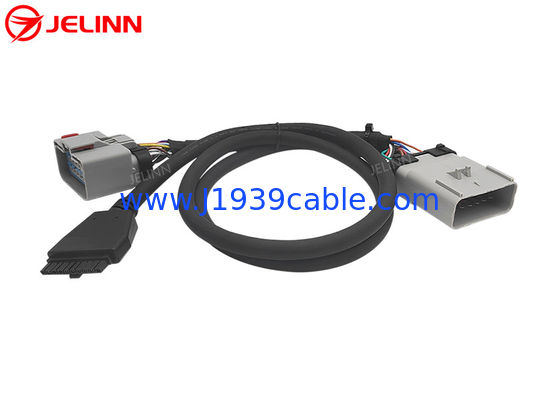 PT30 ELD устройство кабель 14Pin RP1226 Y кабель для электронного устройства лесозаписи тяжеловесные грузовики в Северной Америке